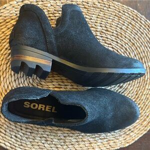 Sorel Women's Suede Leather Ankle Bootie